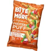 BITE & MORE VEGAN PROTEIN PUFF VEGETABLE SEAS 50G