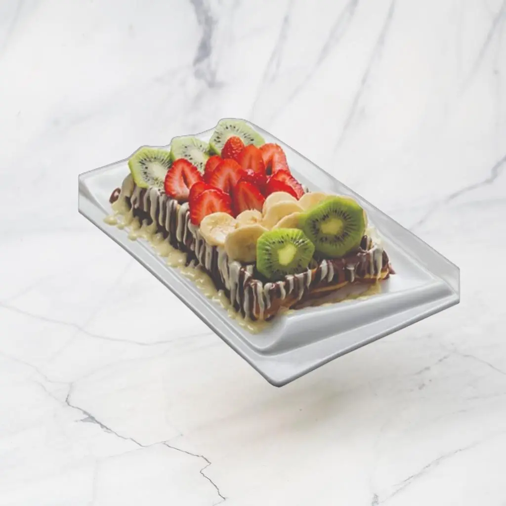 Super Waffle with Fruits