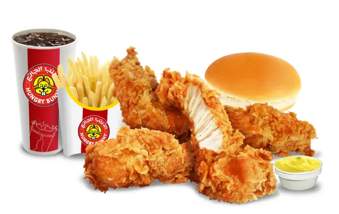 وجبة تشيكن ستربس