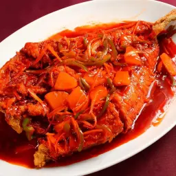 Sweet and Sour Fried Grouper Fiss