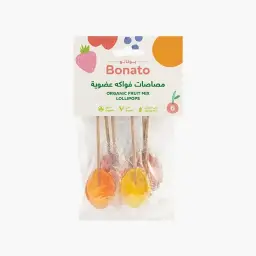 Bonato Organic Fruit Mix Lollipops