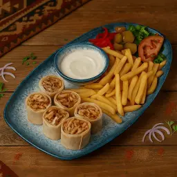 Arabic Chicken Shawarma Plate