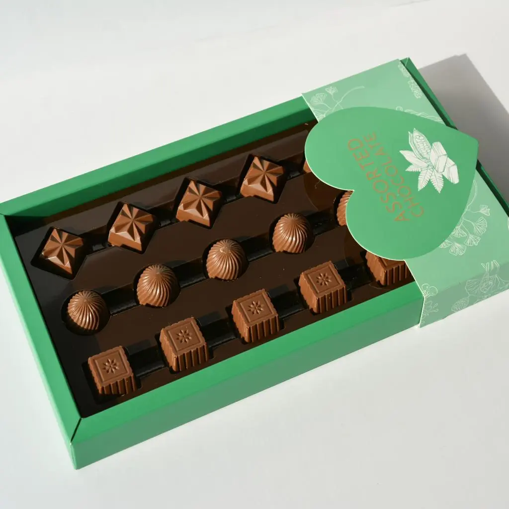 Belgian Chocolate Box with Assorted Fillings 3