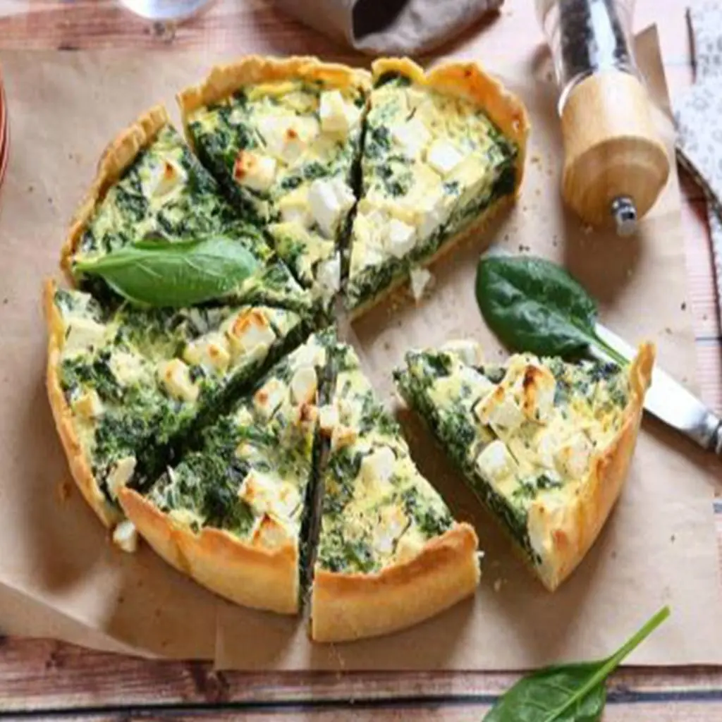 Spinach with Labneh Pie