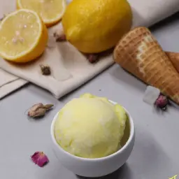 Green Lemon Ice Cream - Half A Kilo