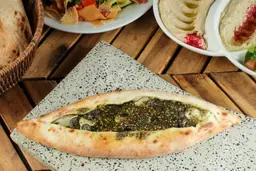 Labneh, Zaatar & Olive Pie