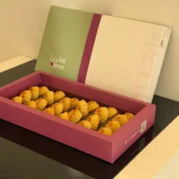 بوكس تمر حبة كبيرة