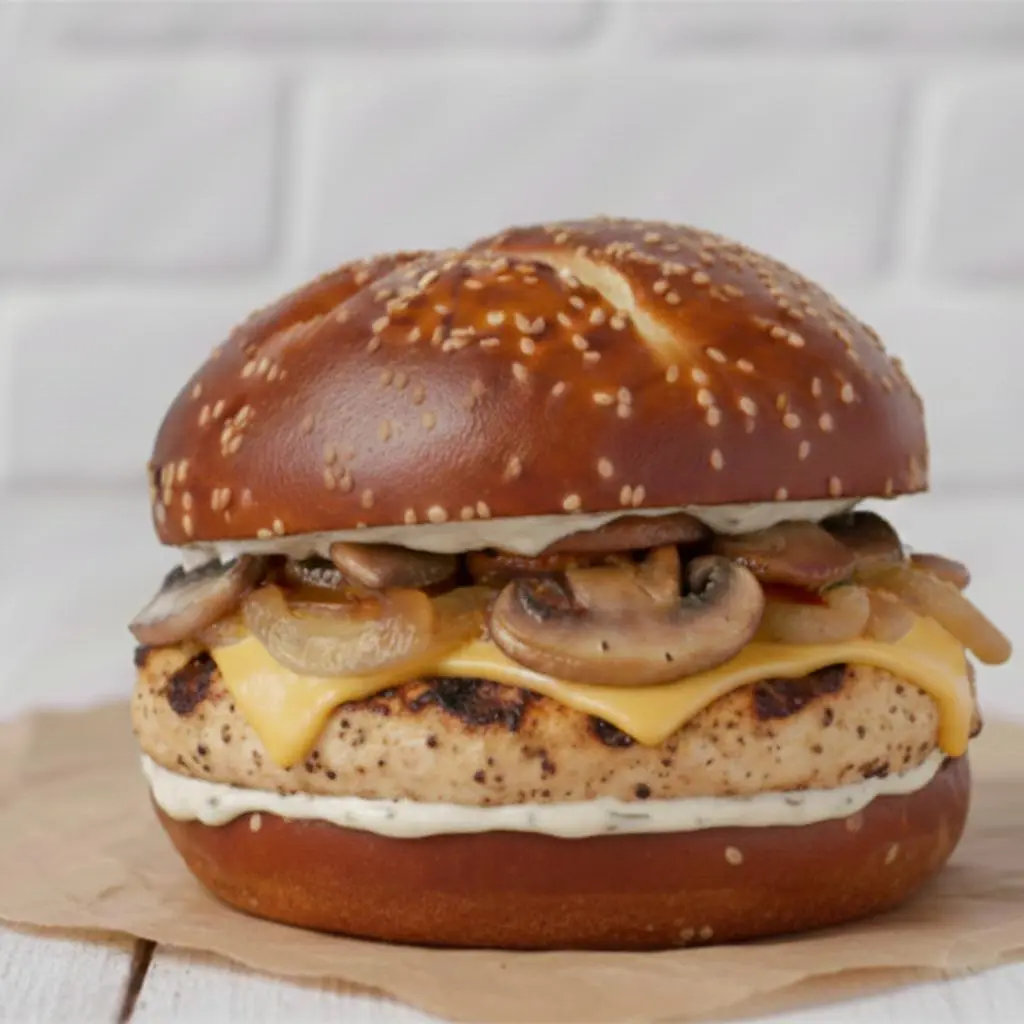 Truffle Chicken Burger