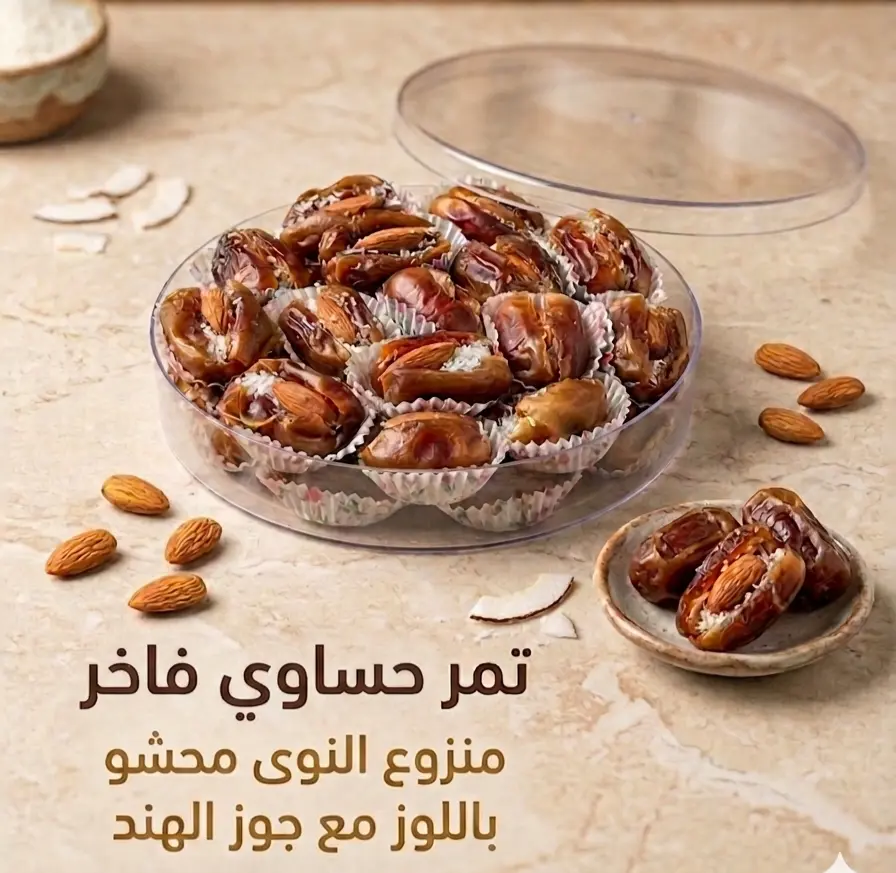 تمر حساوي شيشي فاخر
