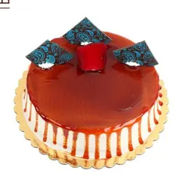 كيك كراميل وسط