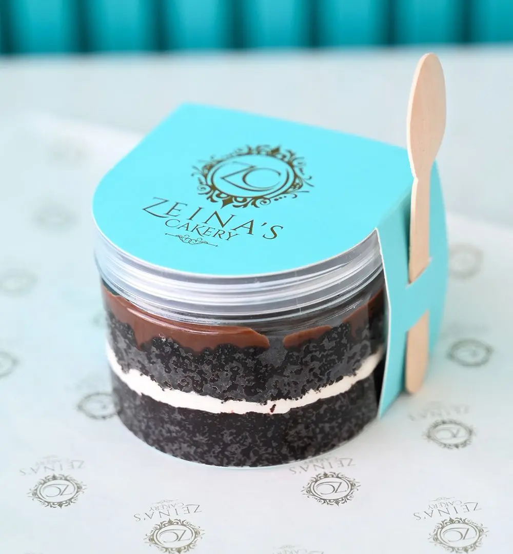 Chocolate Cake Jar