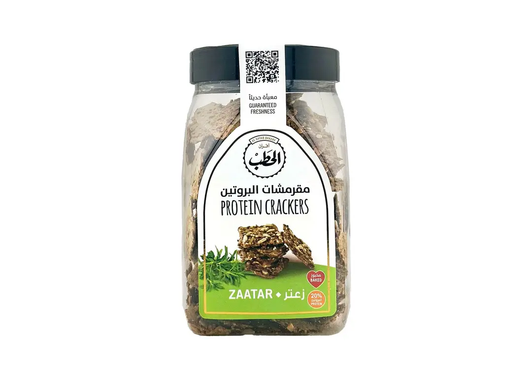 ALHATAB PROTEIN CRACKERS THYME 200G