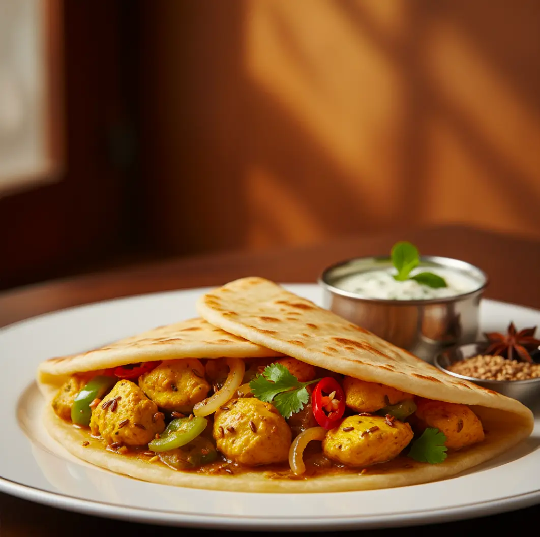 Curry Chicken Chapati