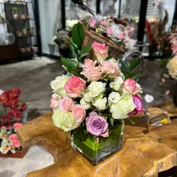 فازة روزي روز زجاج 8