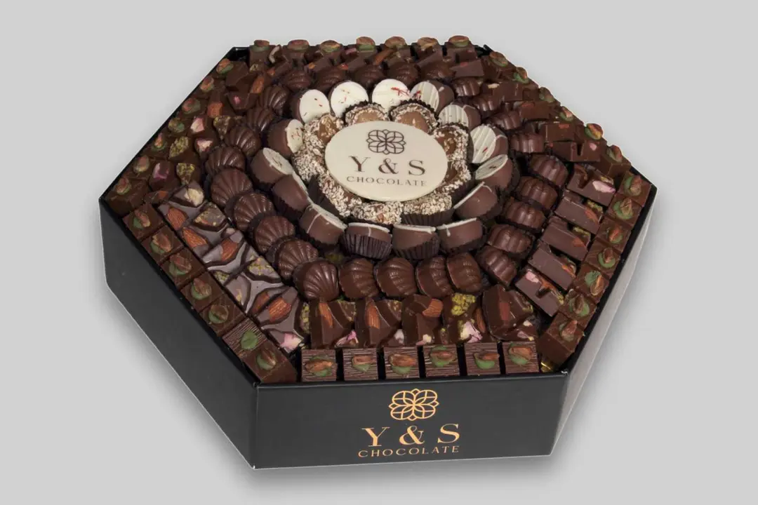 Open pentagon box 1450g