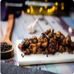 Mushroom Pepper Fry