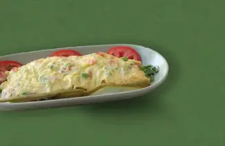 اومليت بالخضار