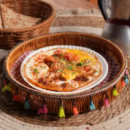 Sunny Side Up Eggs with Koshna