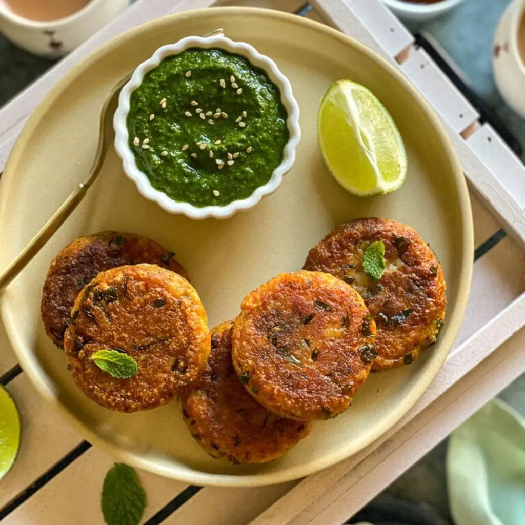 Kaju Mutter Ki Tikki
