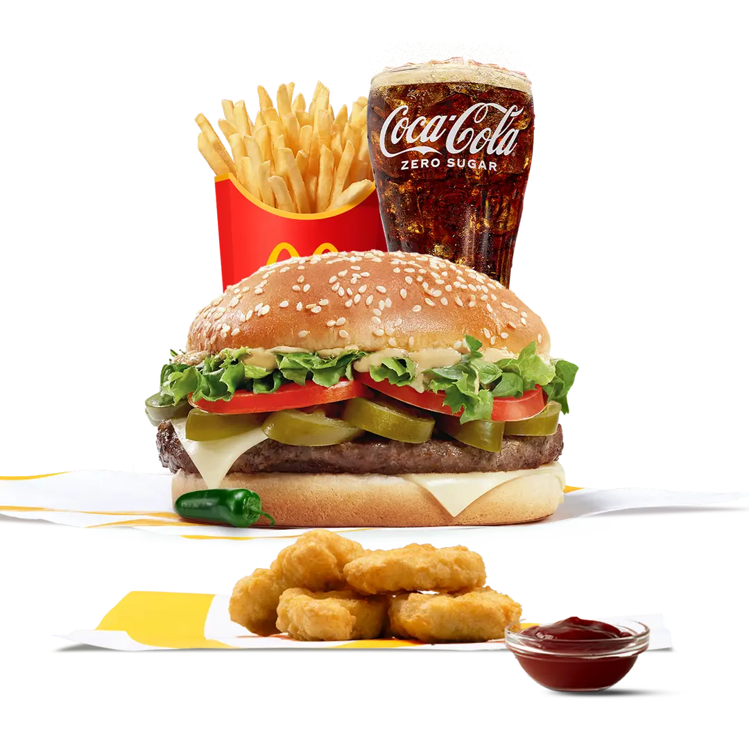 Spicy Big Tasty + 4 pc Nuggets
