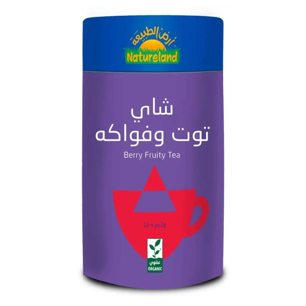 شاي بالتوت والفواكه عضوي