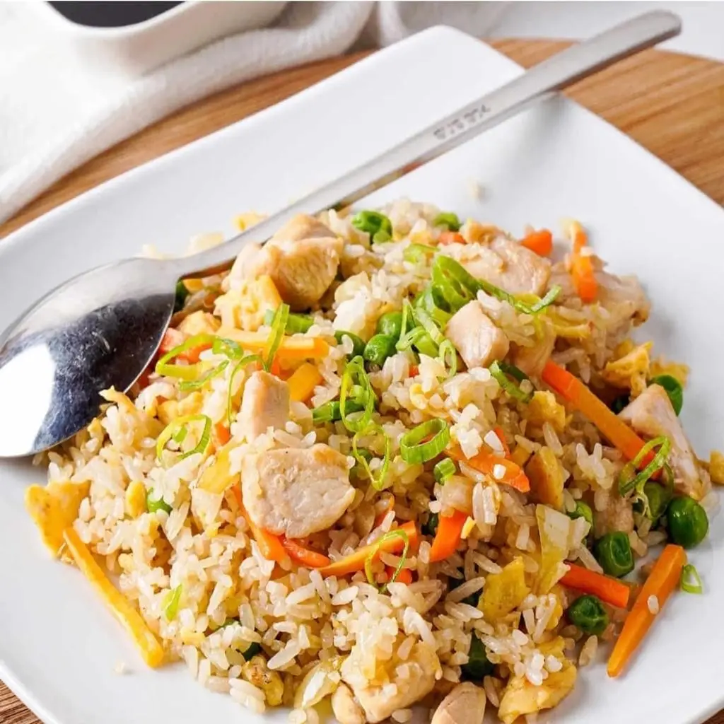 Fried Rice with Chicken
