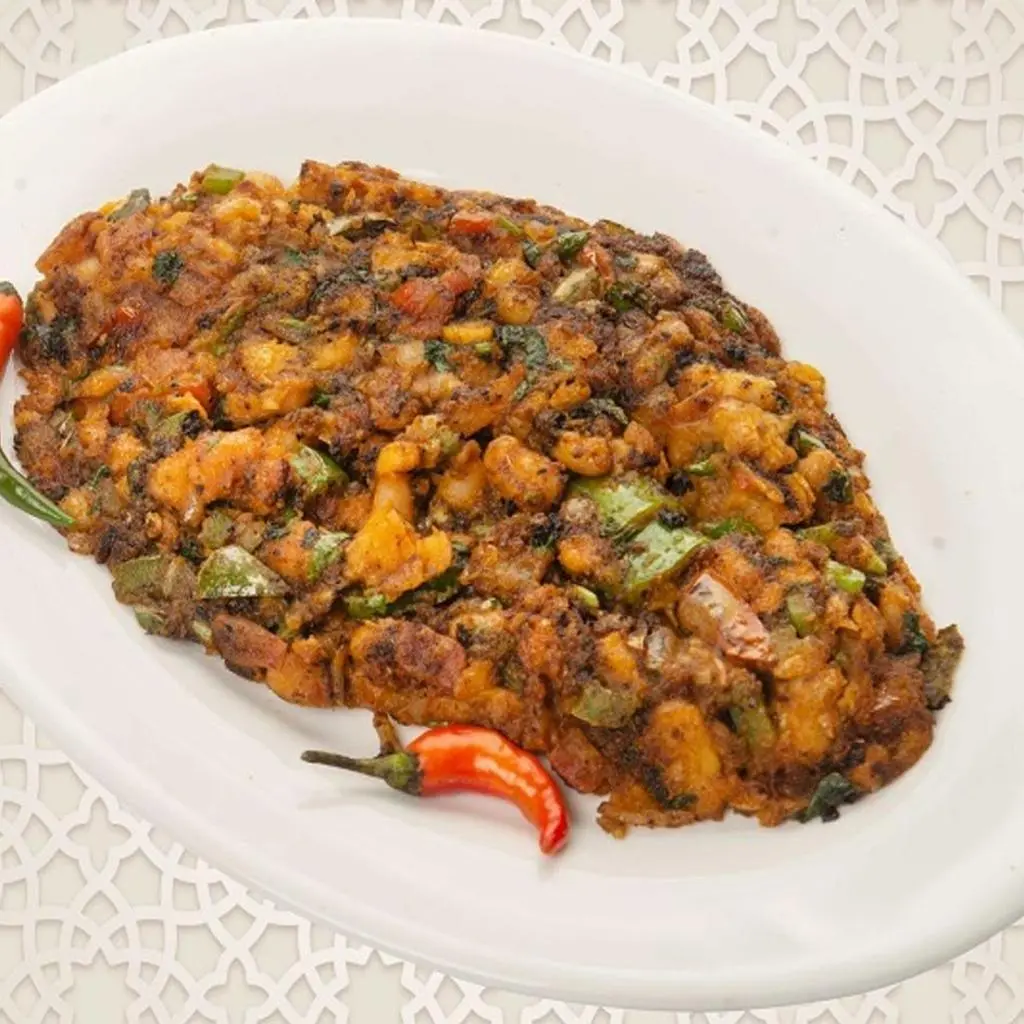 Dried Beans with Eggs