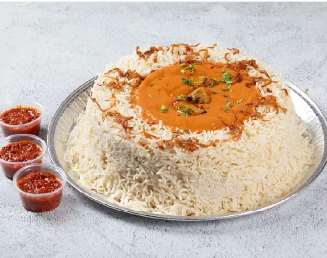 Butter Chicken Large White rice