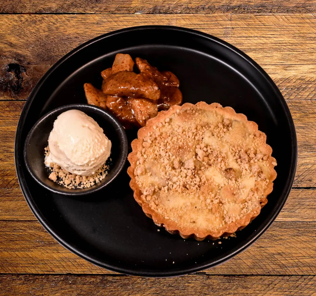 Apple pie crumble
