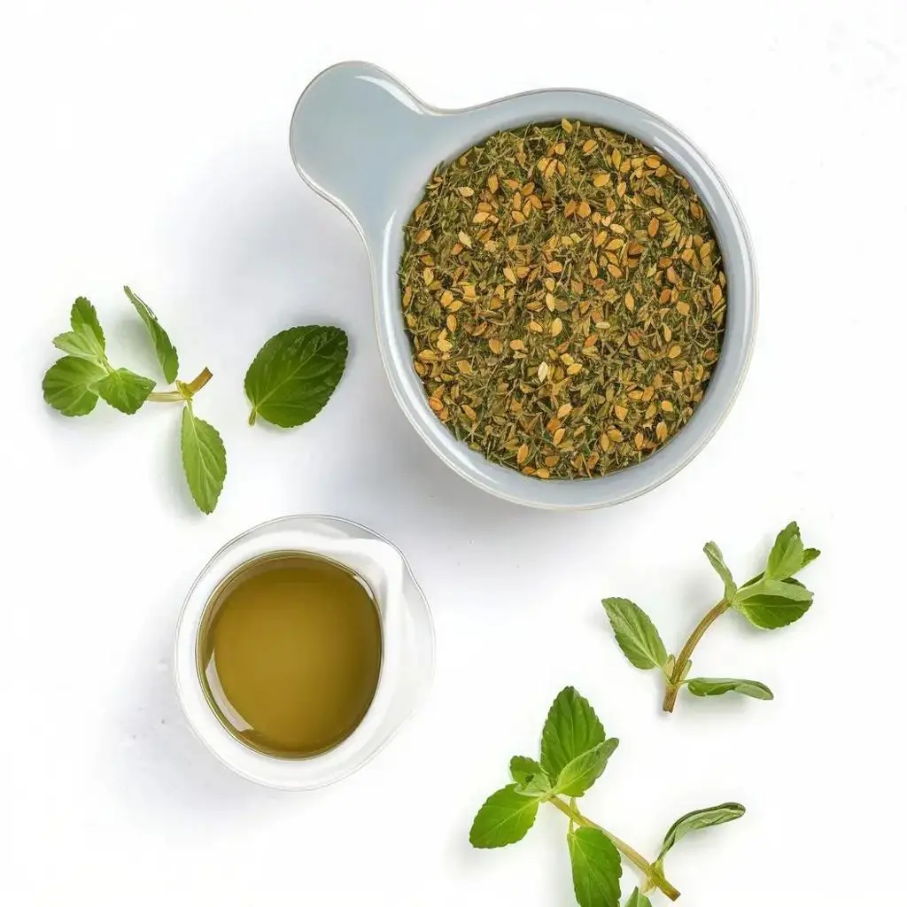 Olive Oil and Zaatar