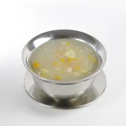 Chicken soup with corn