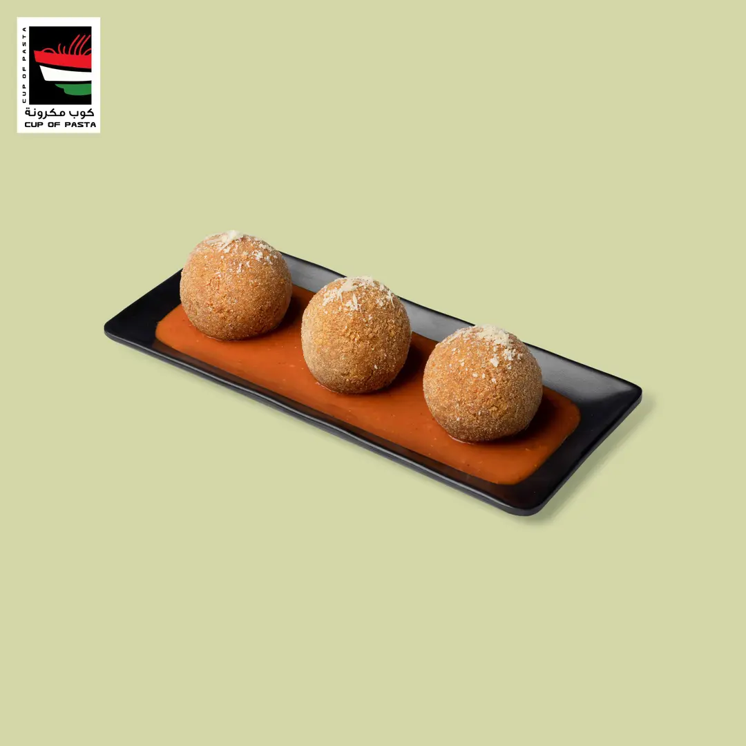 كرات المكرونة بالجبنة