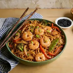 Fried Noodles with Shrimp