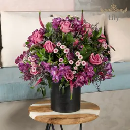 Leather Joiful Vase