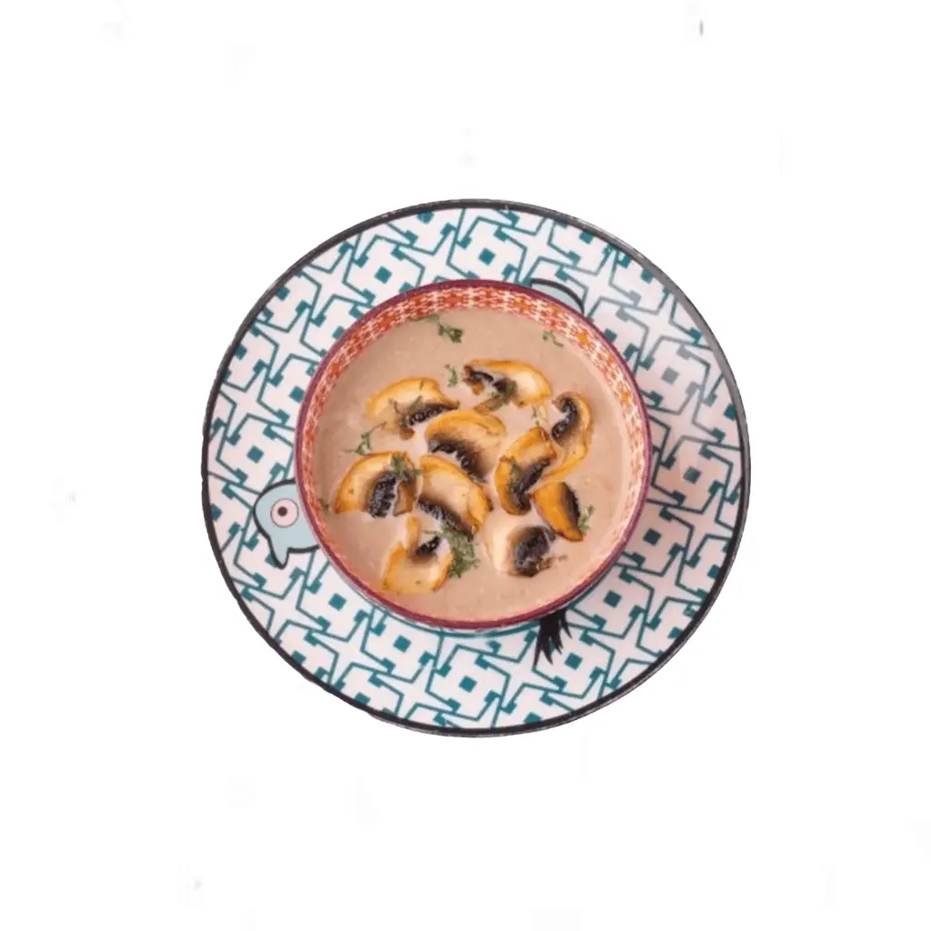 شوربة فطر صحية
