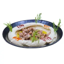 Hummus with Meat