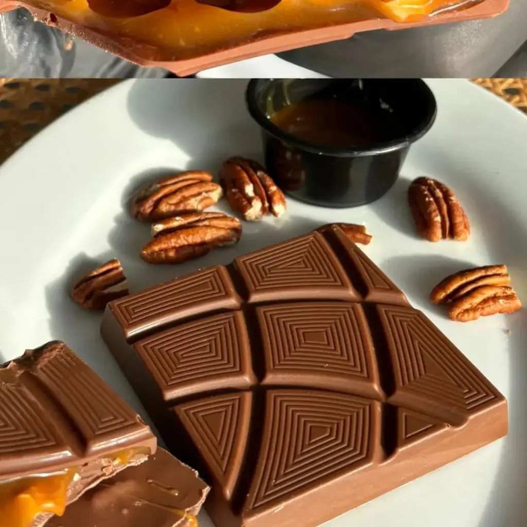 Small Chocolate Bar Pecan with Salted Caramel