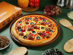 Mixed Beef Pizza