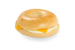 Bagel Egg Cheese Plain