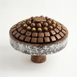 صينية حروف دائري خشب U20