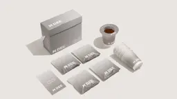 أظرف القهوة الأثيوبية