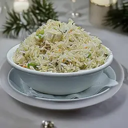 أرز مقلي مع دجاج