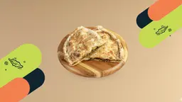 Akkawi Cheese with Zaatar Calzone