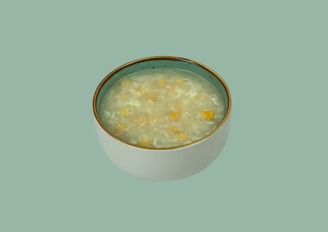 شوربة الذرة بالدجاج