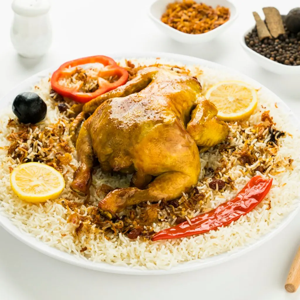 حبة مندي مع الارز