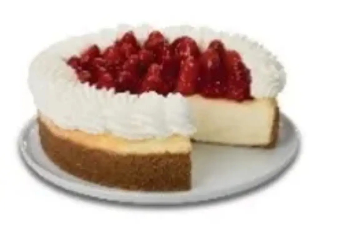 Fresh Strawberry Whole Cheesecakes