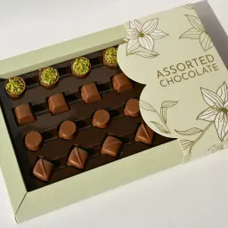 Belgian Chocolate Box with Assorted Fillings 9