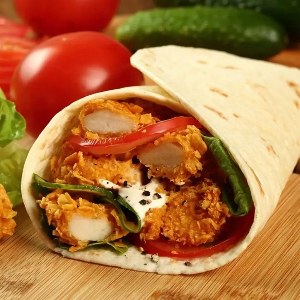 Lemon Chicken Wrap