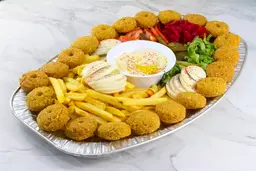 صحن فلافل مشكل