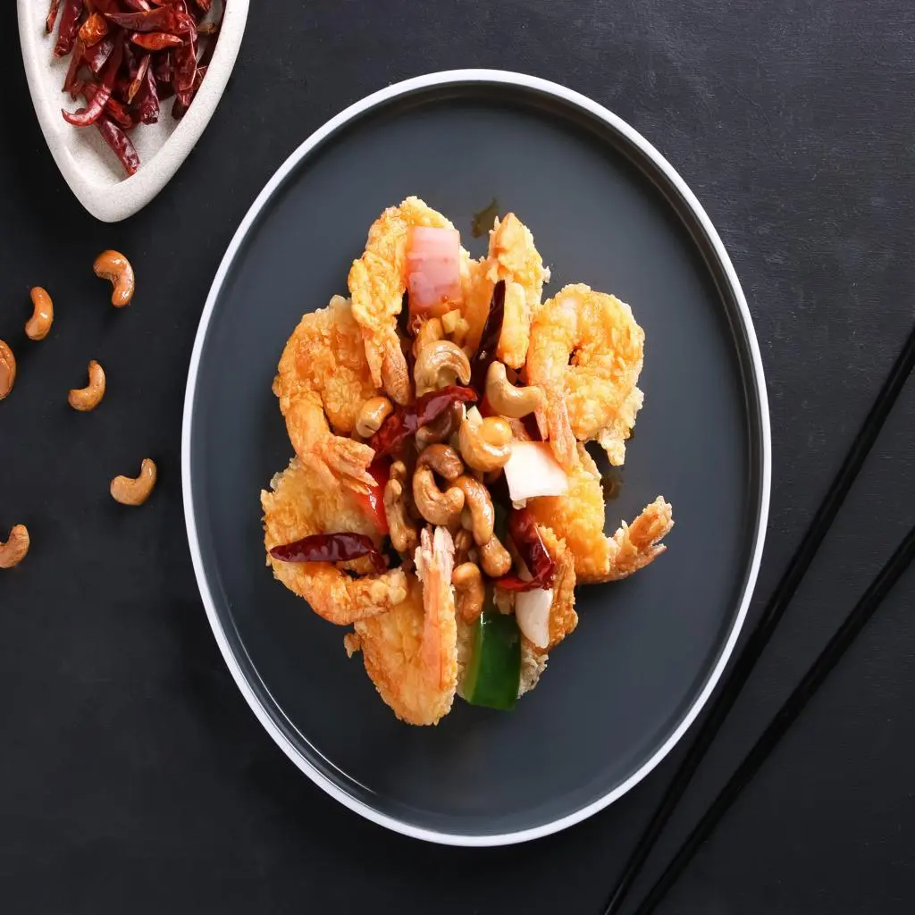 Cashew Chili Prawn